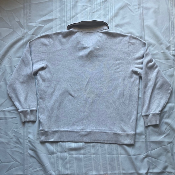 Brooks Brothers Casual Cotton Cream Pullover Sweater XXL Preppy Classic Knit - Picture 2 of 10